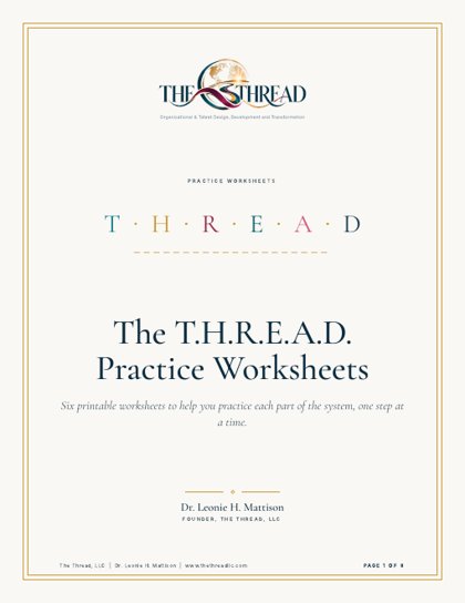 Cover of T.H.R.E.A.D. Practice Worksheets