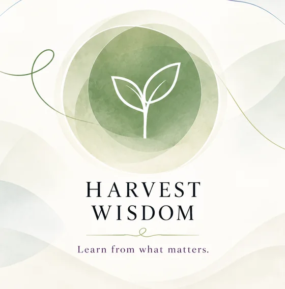 Harvest Wisdom: Learn from what matters.